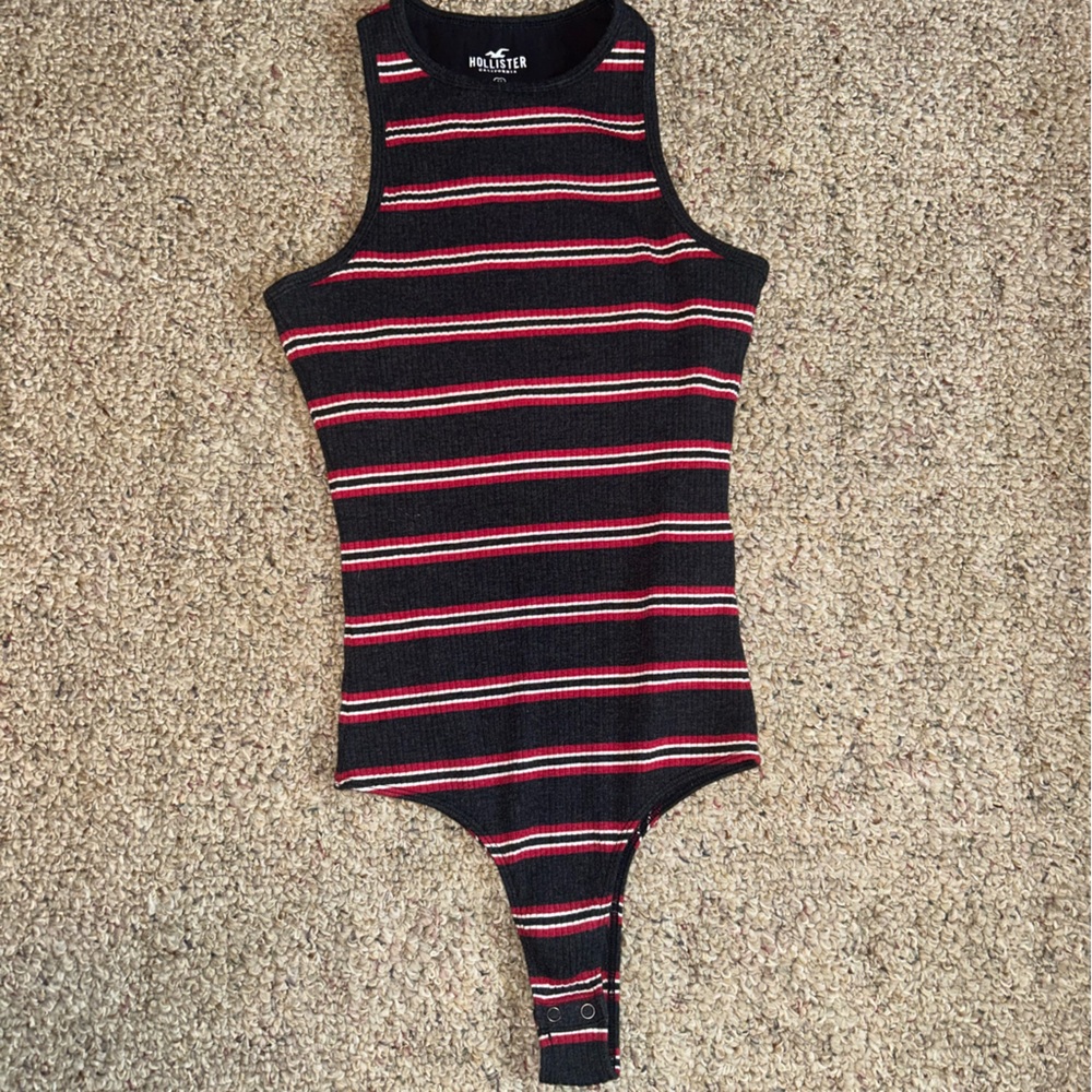Hollister Striped bodysuit